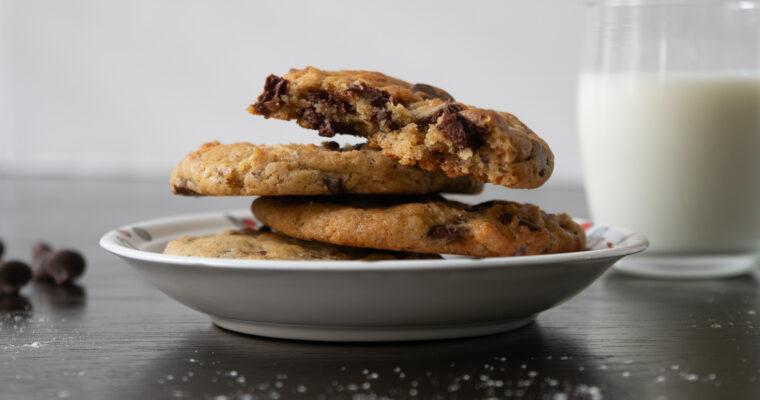 Miso Brown-Butter Chocolate Chip Cookies (Eggless and Potentially Vegan)