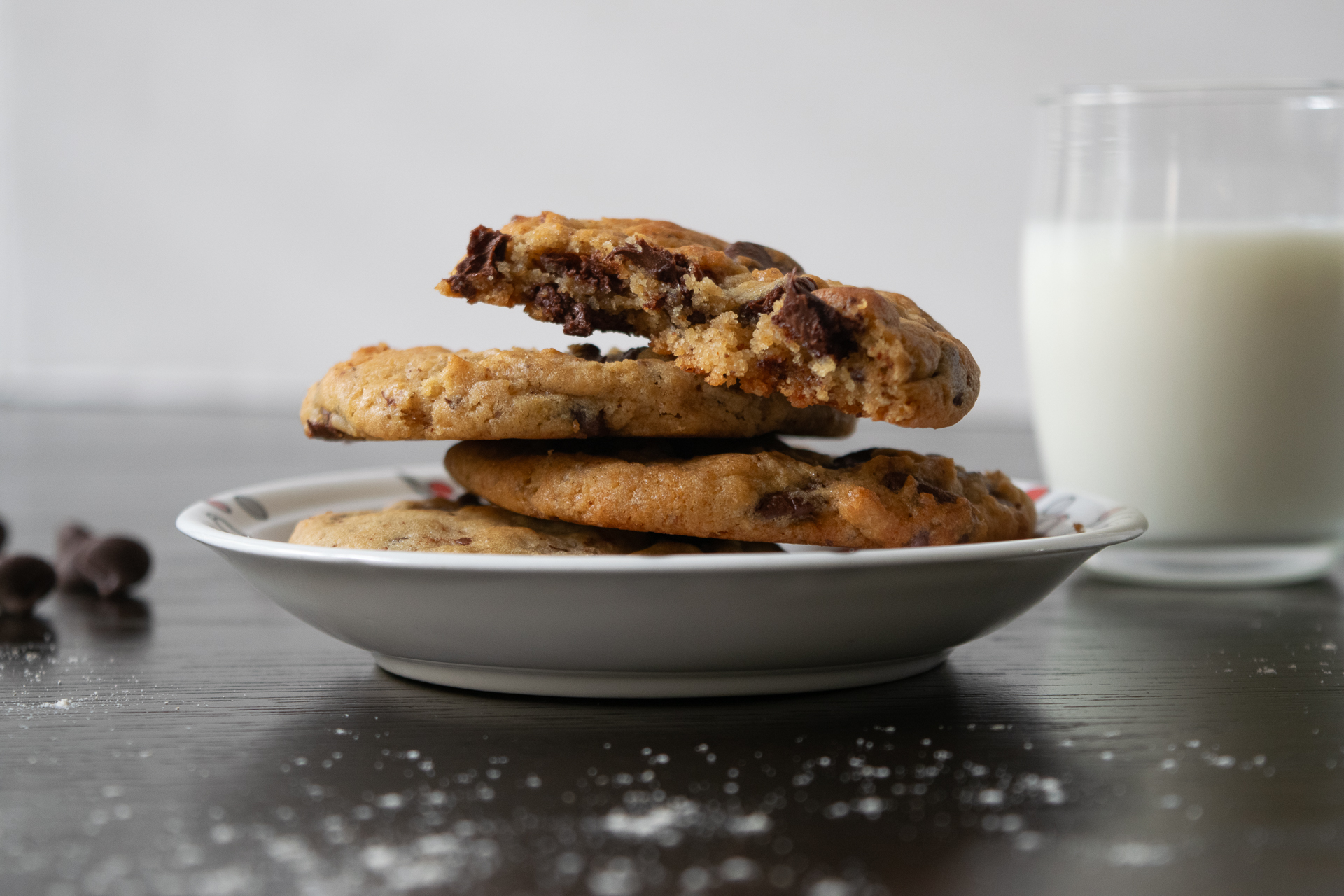 Miso Brown-Butter Chocolate Chip Cookies (Eggless and Potentially Vegan)